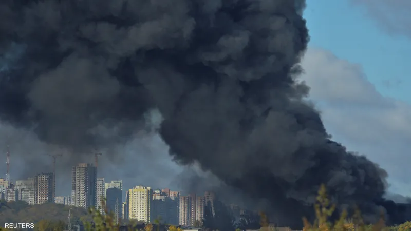 كييف تتوعد موسكو بالرد والانتقام .. 75 صاروخ روسي على أوكرانيا