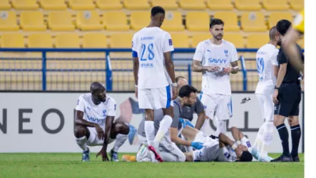 تأكد إصابة علي لاجامي بتمزق من الدرجة الثانية وغياب يصل إلى شهرين